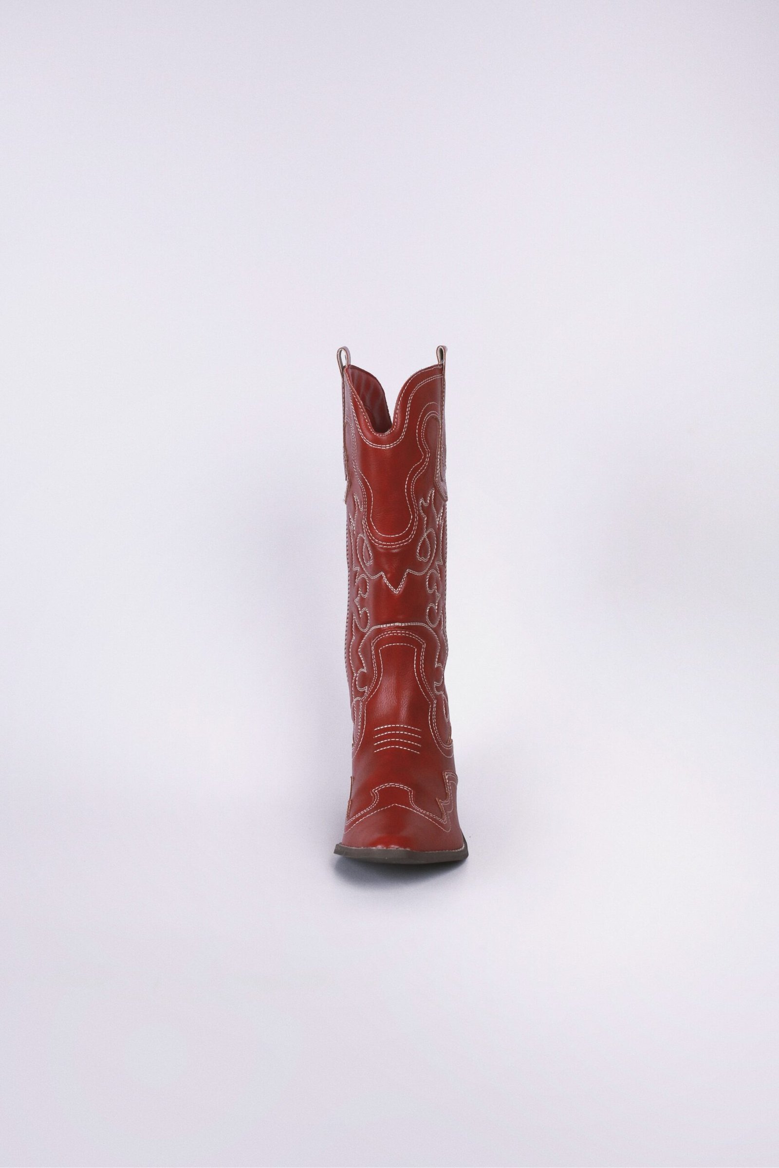 BOTA VAQUERA ROJO QUEMADO - Image 5