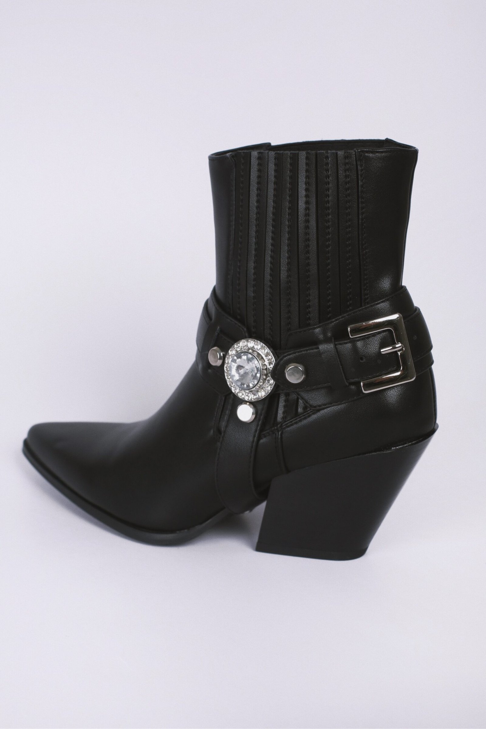 BOTINES NEGRO DIAMANTE - Image 6