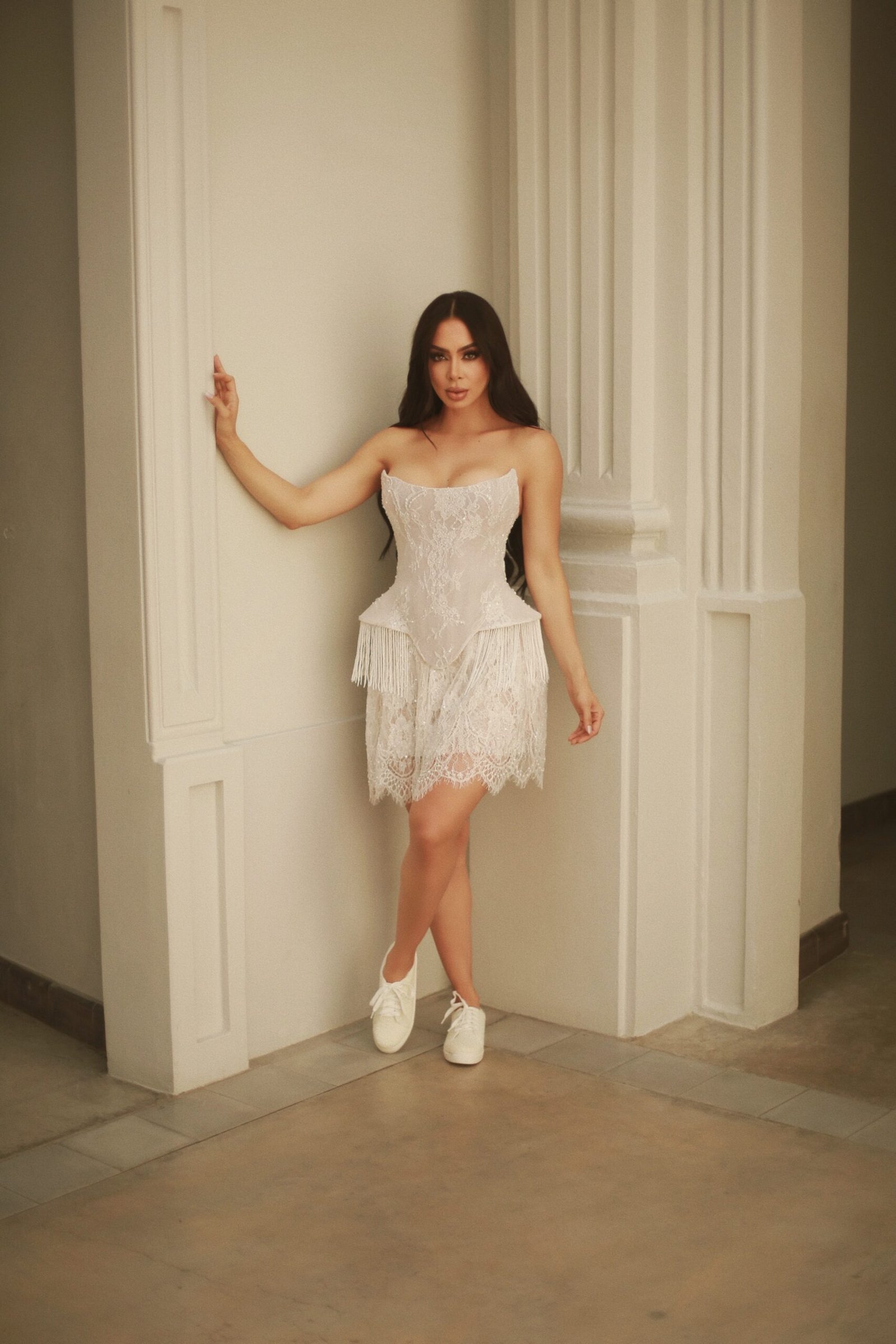 TENIS DE NOVIA BLANCO PERLAS - Image 3