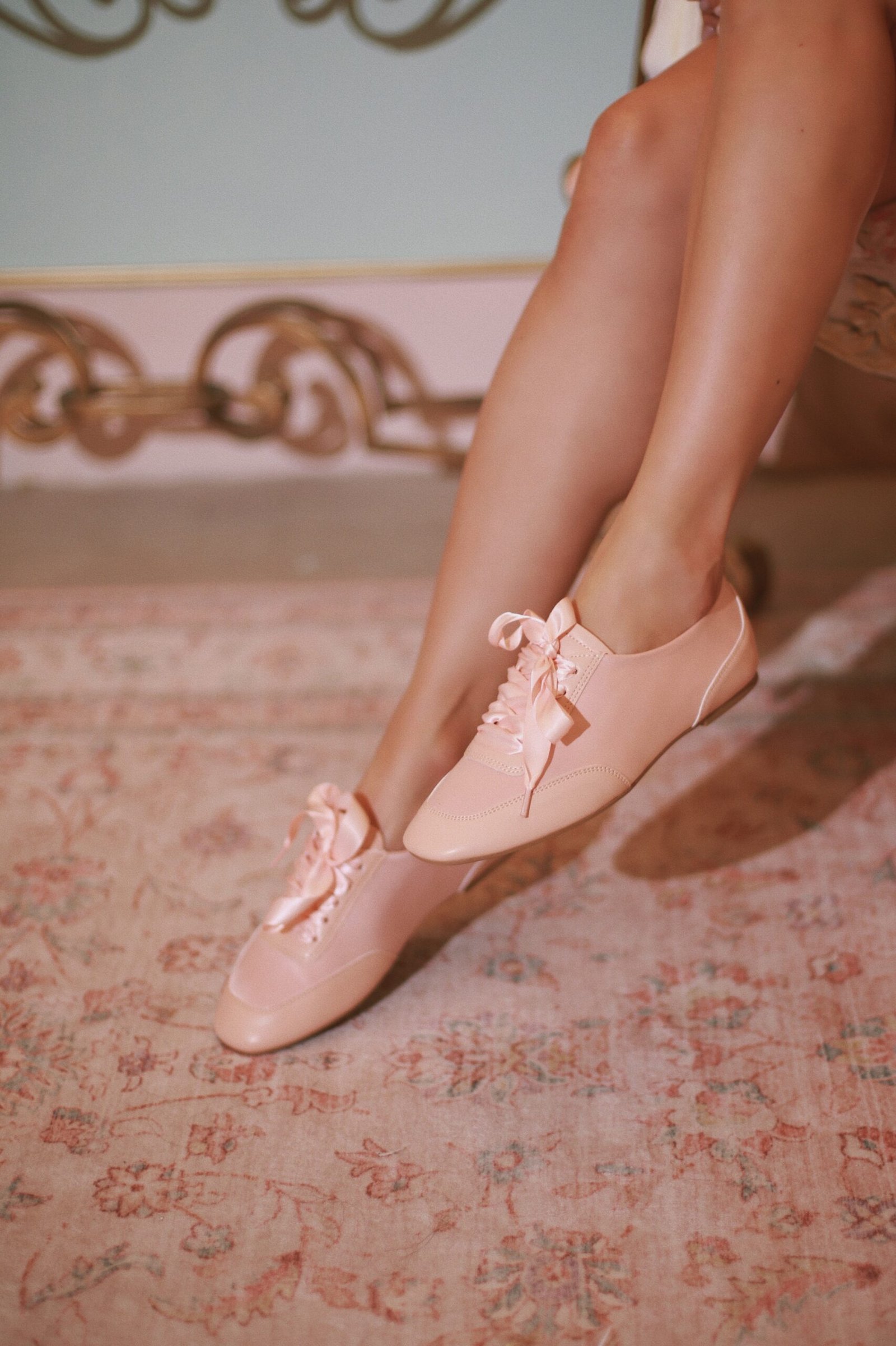 TENIS ESTILO BALERINA ROSA